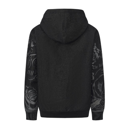 FB County Tatted Up Cozy Denim Jacket