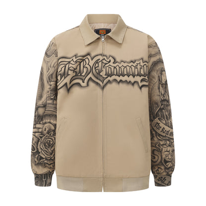 FB County 50/50 Inked Up Mechanics Jacket