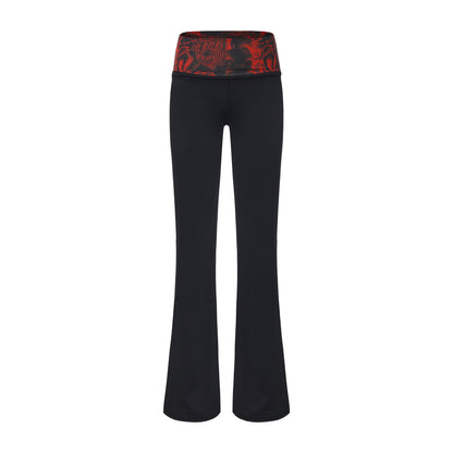 FB County Foldover Flare Legging
