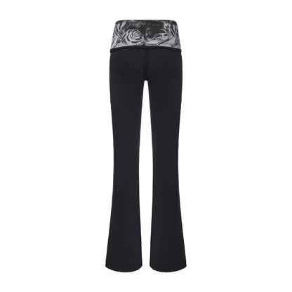 FB County Foldover Flare Legging