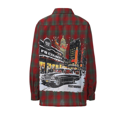 FB County Candy Cane Checker Shirt