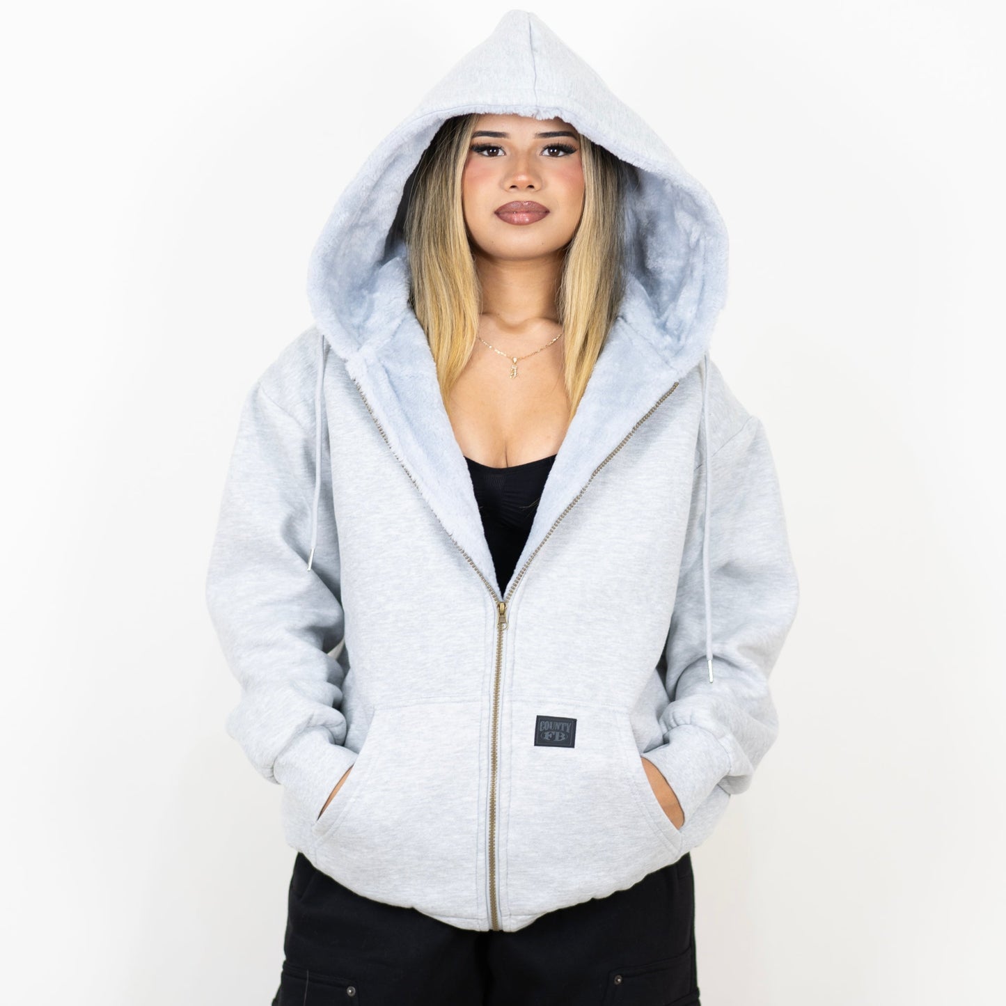 FB County Heavyweight Cozy Zip-Up Hoodie
