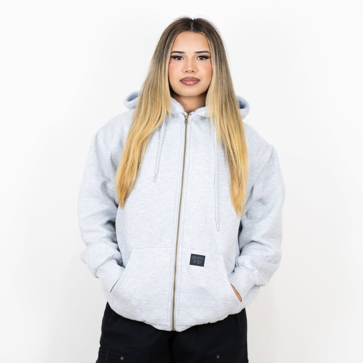 FB County Heavyweight Cozy Zip-Up Hoodie