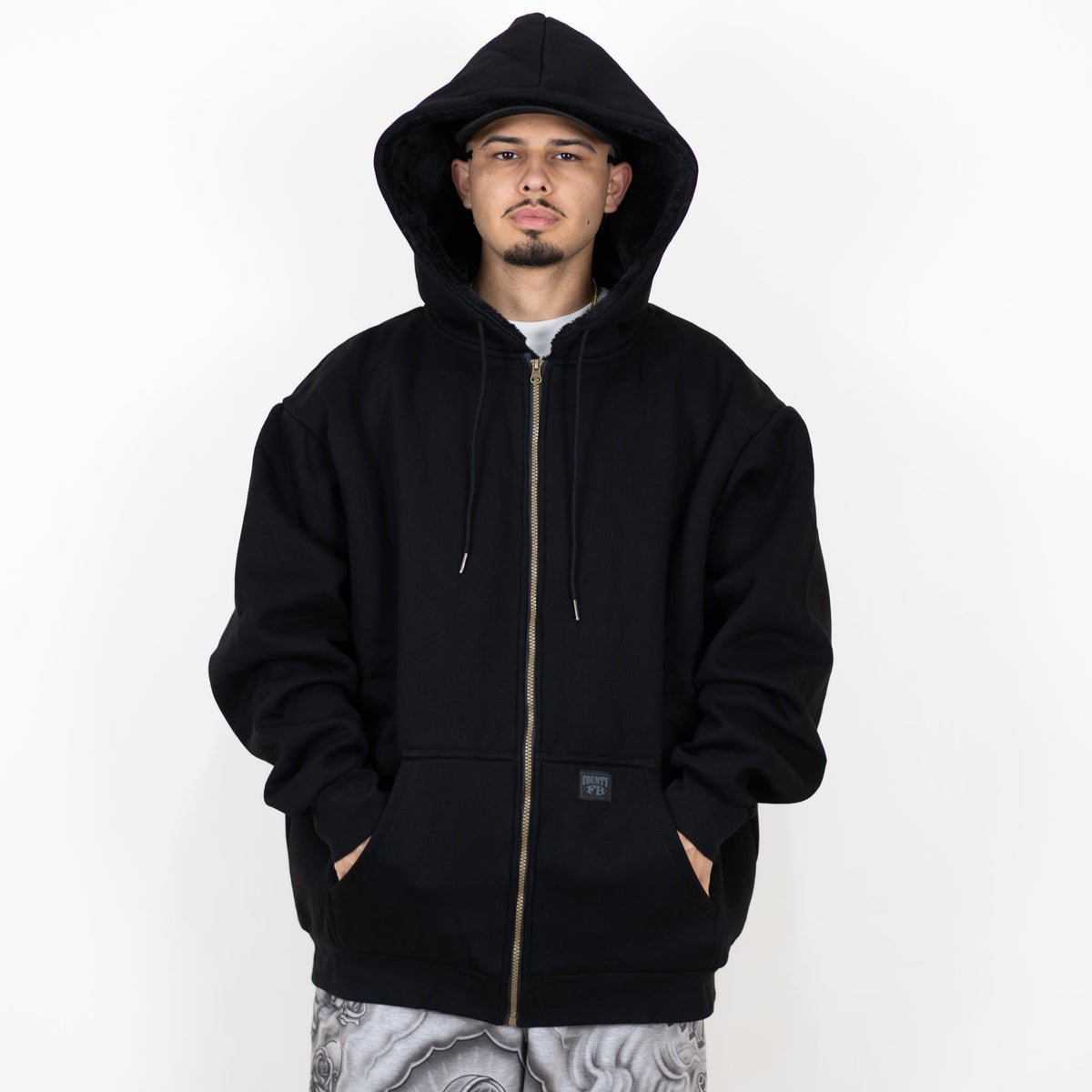 FB County Heavyweight Cozy Zip-Up Hoodie