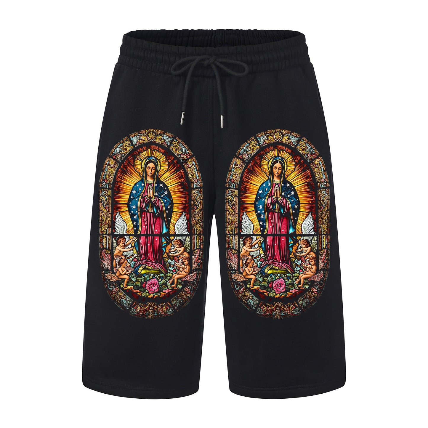 FB County Heavyweight Graphic Baggy Fleece Shorts