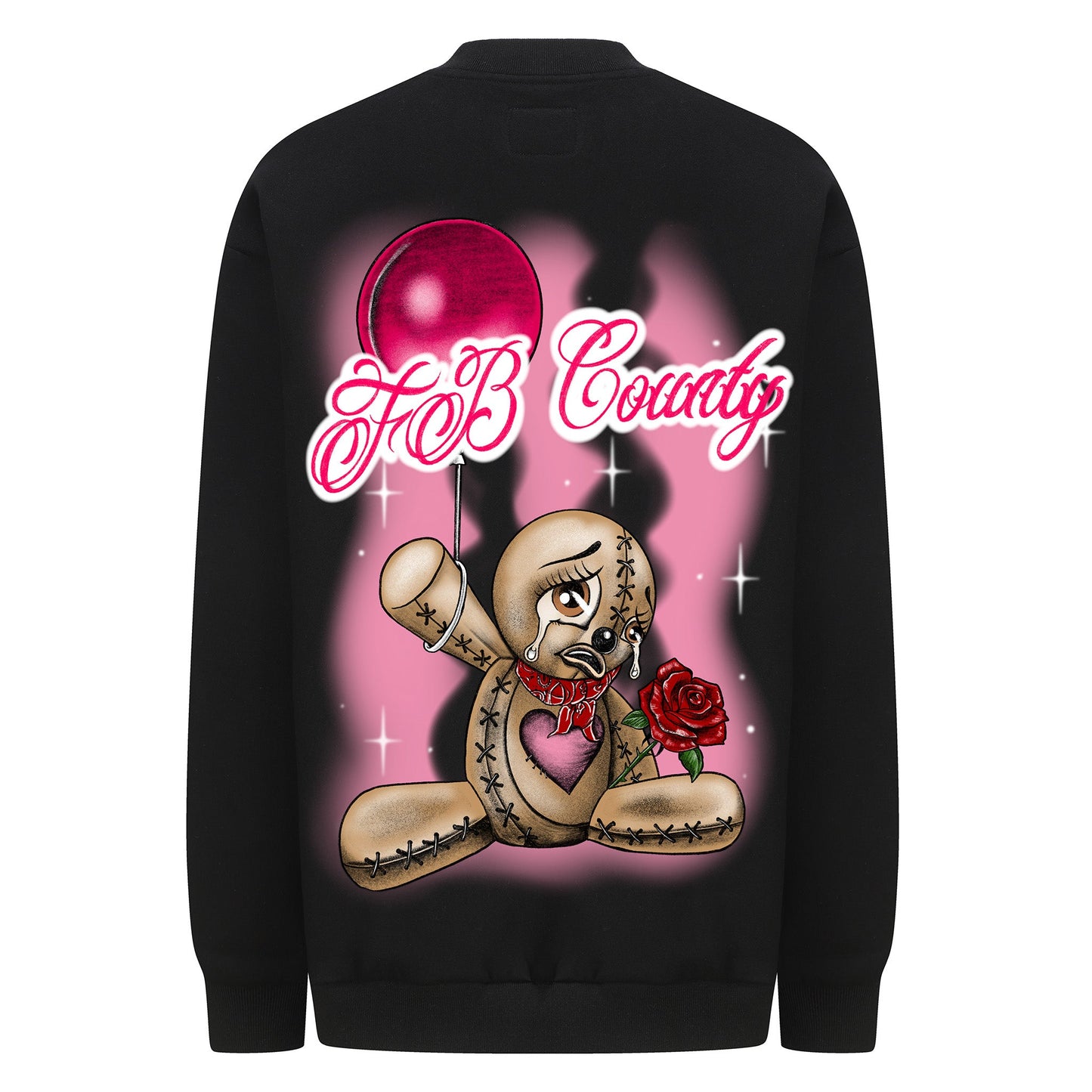 FB County Heavyweight Oversized Love Graphic Fleece Crewneck