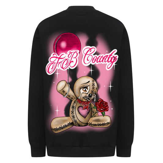 FB County Heavyweight Oversized Love Graphic Fleece Crewneck