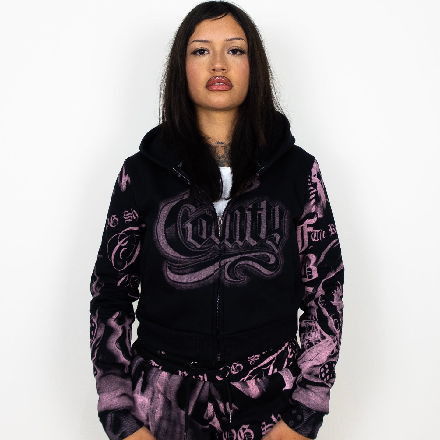 FB County Womens Tatted Up Tracksuit (Full Set)