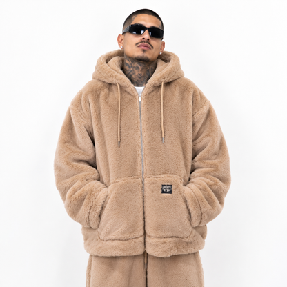 FB County Teddy Bear Zip-Up Hoodie