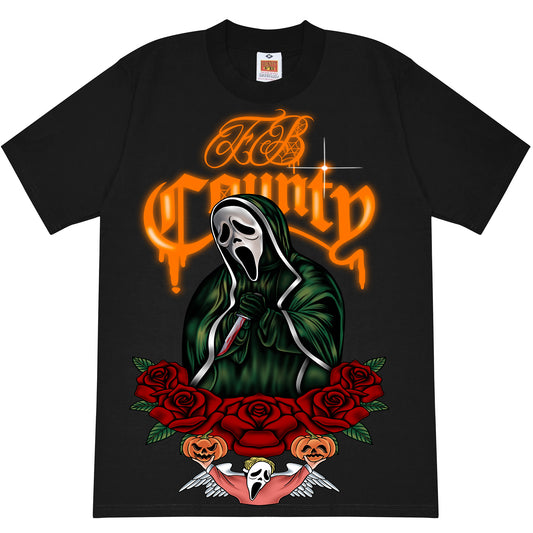 FB County Halloween Graphic Heavy Hard T-Shirts - (JUMBO PRINTS)