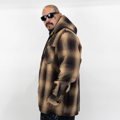 FB County Sherpa Flannel Hooded Jacket