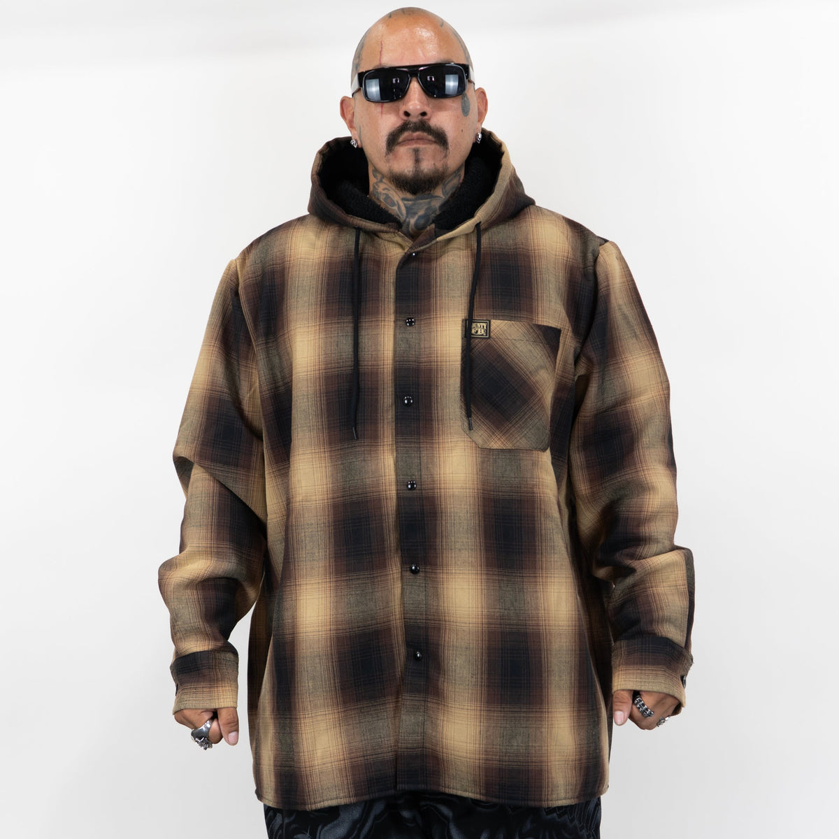 FB County Sherpa Flannel Hooded Jacket