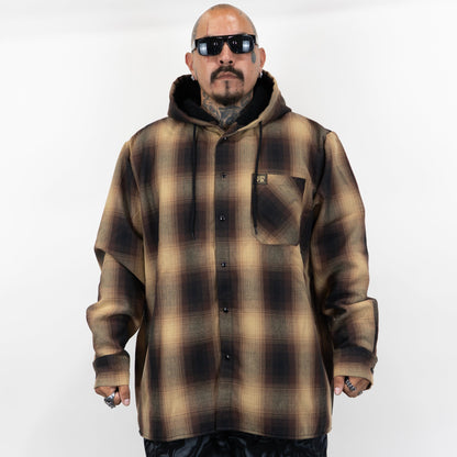 FB County Sherpa Flannel Hooded Jacket