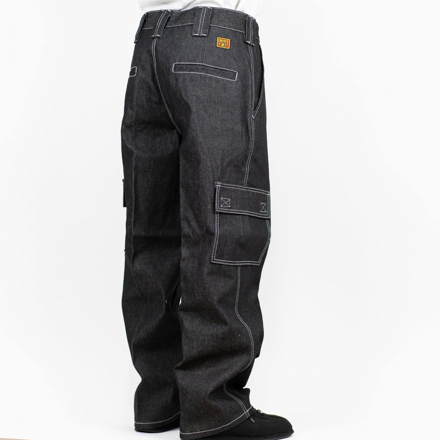 FB County Cargo Hard Denim Pants