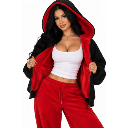 FB County Heavyweight Cozy Zip-Up Hoodie