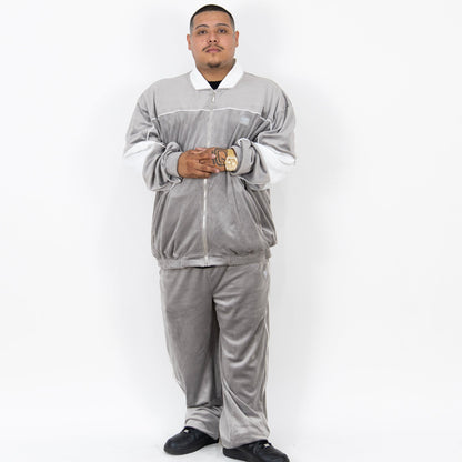 FB County Mens Velour Tracksuit