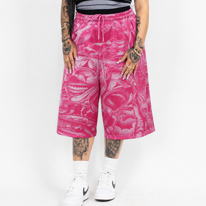 FB County Cry Later Mesh Shorts