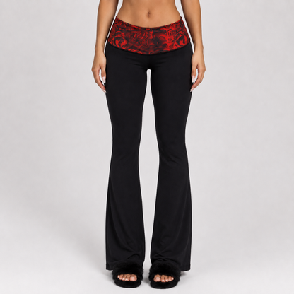 FB County Foldover Flare Legging