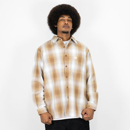 FB County Long Sleeve Checker Flannel Shirt - Big & Tall Sizes