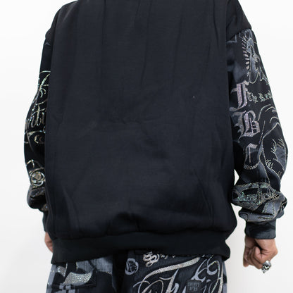 FB County Rhinestone Tatted Up Hoodie