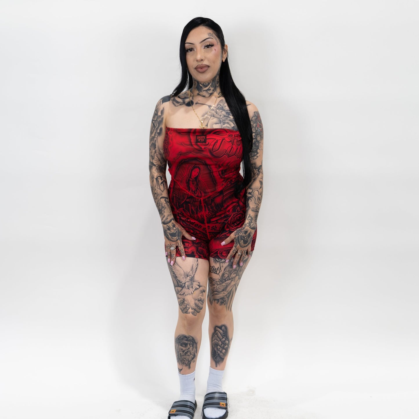 FB County Inked Up Romper