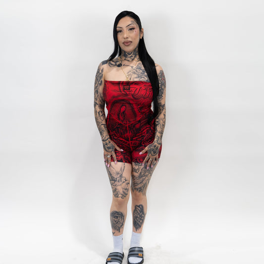 FB County Inked Up Romper