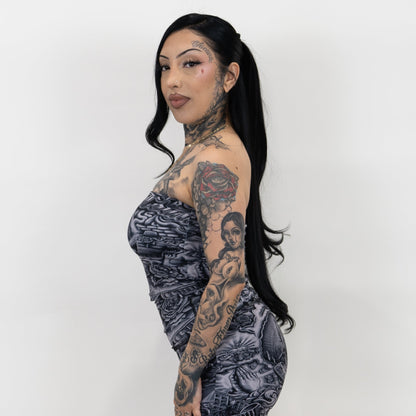 FB County Inked Up Tube Top