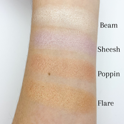 FB County Shimmer Pressed Highlighter- 'Poppin'
