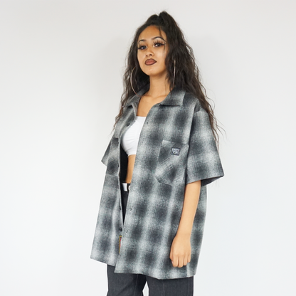 FB County Short Sleeve Wool Shirt - Big & Tall Sizes
