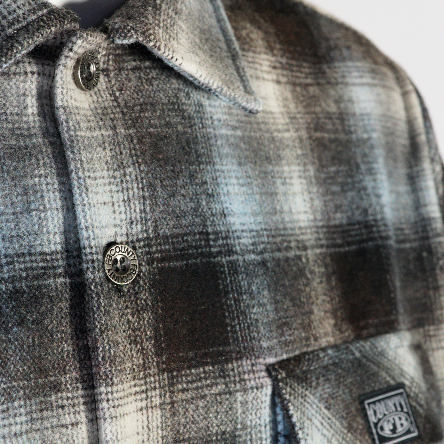 FB County Super Heavyweight Wool Blend Long Sleeve Shirt