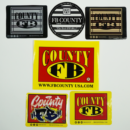FB County Sticker Pack
