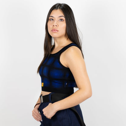 FB County Flannel Tank Top